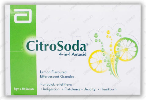 Citrosoda Lemon 5G Sachet 20's